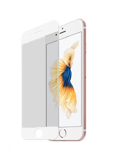 Захисне скло Matte (матове) з рамкою для iPhone 7 &mdash; eCase