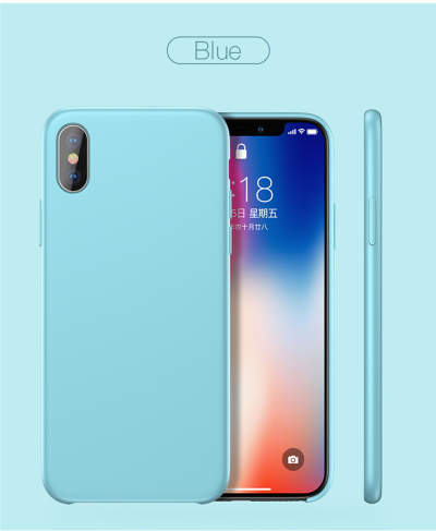 ТПУ накладка Silky Color для iPhone 10 (X) — eCase