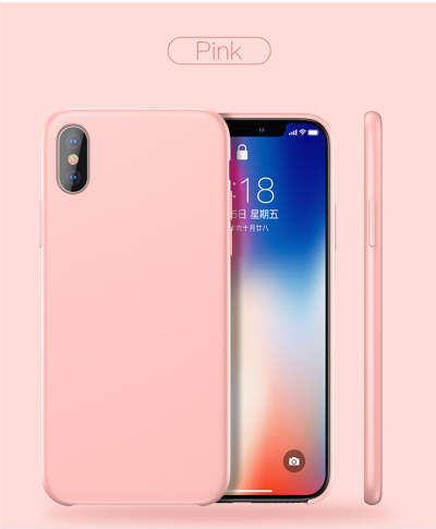 ТПУ накладка Silky Color для iPhone 10 (X) — eCase