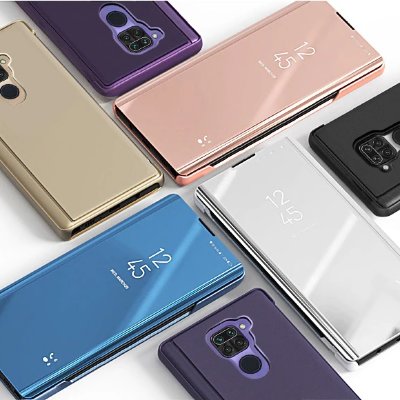 Чохол (книжка) Clear View Mirror для Xiaomi Redmi 10X — eCase