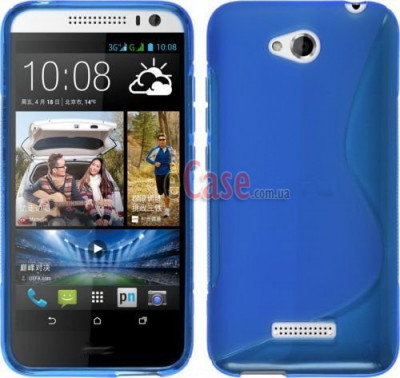 TPU накладка S-Case для HTC Desire 616 — eCase