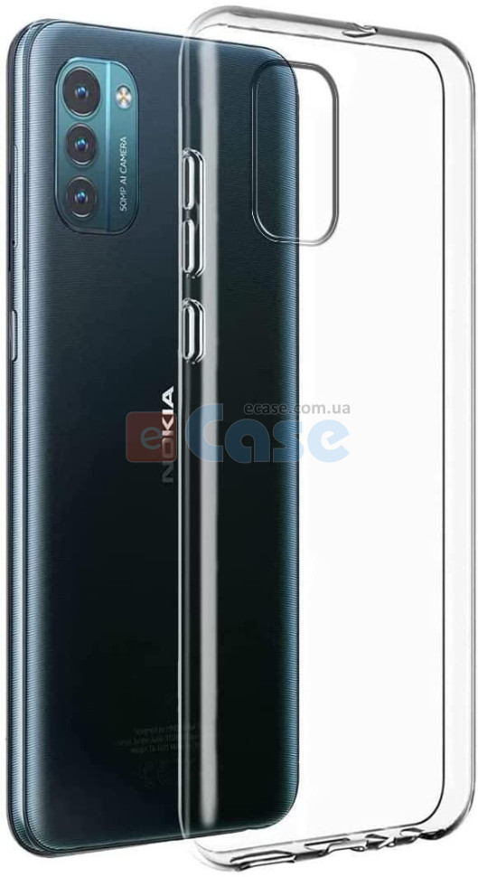 Силиконовый чехол для Nokia G22 (Crystal Clear) фото 1 — eCase