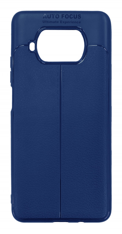 ТПУ накладка Leather для Xiaomi Redmi Note 9 Pro 5G — eCase