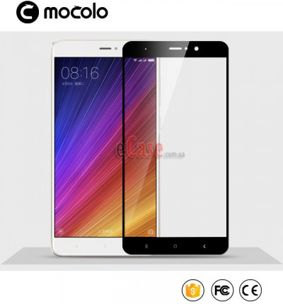 Захисне скло MOCOLO з рамкою для Xiaomi Mi5s Plus — eCase