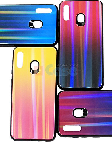 Накладка TPU + Glass Aurora для Samsung Galaxy A80 (A805F) фото 1 — eCase