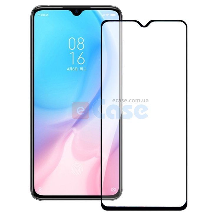 Защитное стекло 5D (на весь экран) с цветной рамкой для Xiaomi Mi 9 Lite фото 1 — eCase