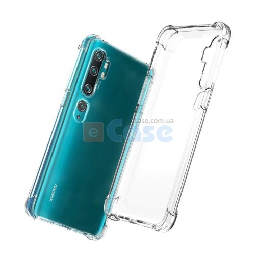 ТПУ накладка Protect (прозрачная) для Xiaomi Mi Note 10 фото 1 — eCase