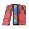 Защитный чехол с ТПУ бампером для Xiaomi Redmi Note 9 Pro Max (c подставкой) фото 7 — eCase