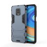 Защитный чехол с ТПУ бампером для Xiaomi Redmi Note 9 Pro Max (c подставкой) фото 9 — eCase