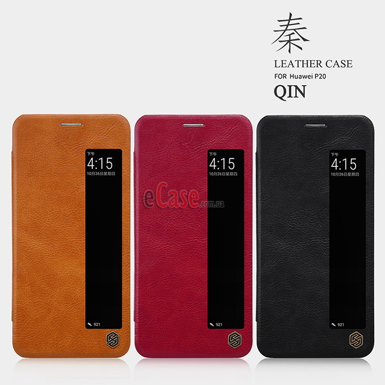 Чохол (книжка) Nillkin Qin для Huawei P20 фото 1 — eCase