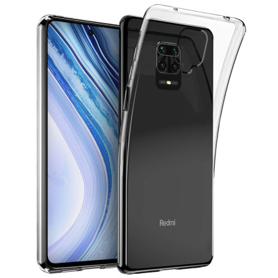 Прозрачный TPU чехол Start 1.5 мм для Xiaomi Redmi Note 9 Pro Max — eCase