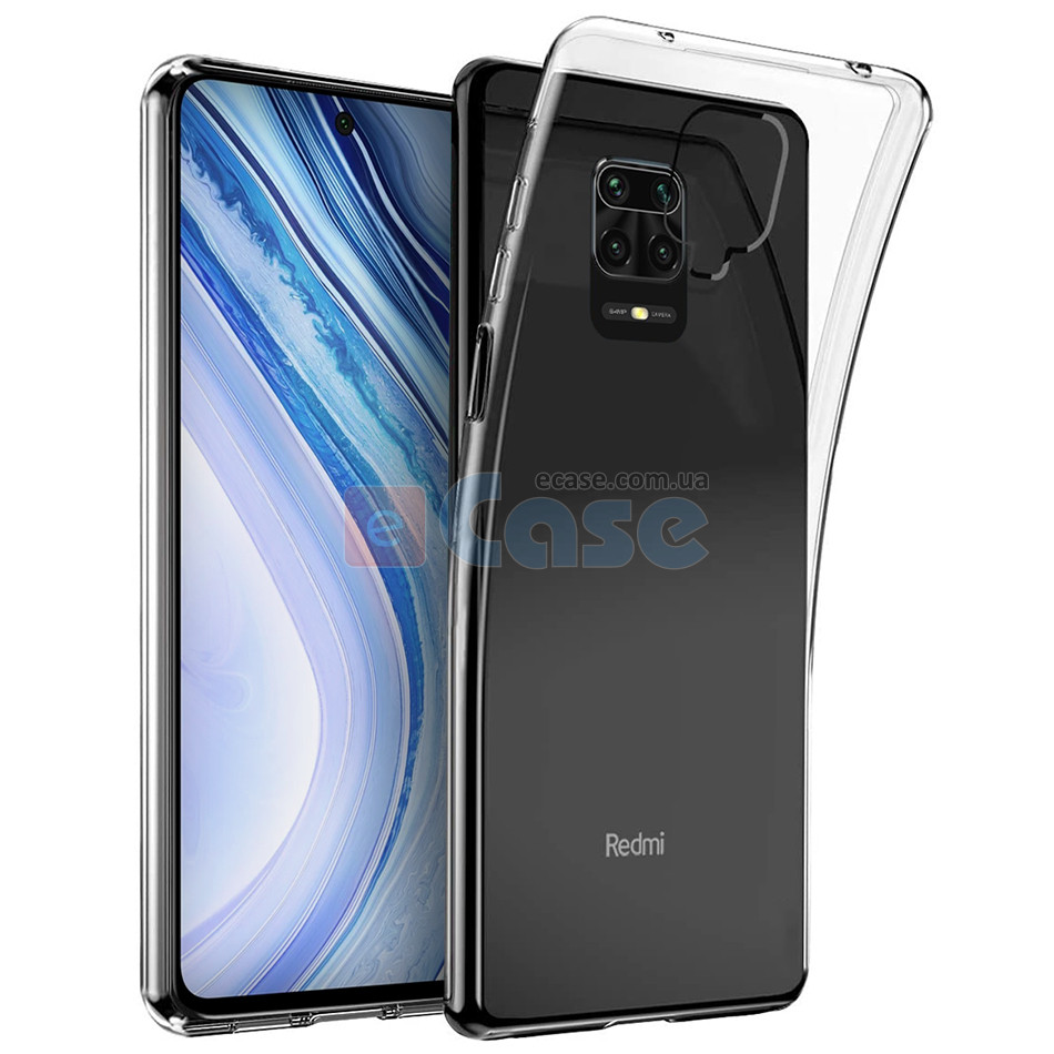 Прозрачный TPU чехол Start 1.5 мм для Xiaomi Redmi Note 9 Pro Max фото 1 — eCase