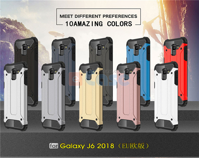 Ударопрочная накладка Hard Guard для Samsung J600 Galaxy J6 2018 фото 1 — eCase