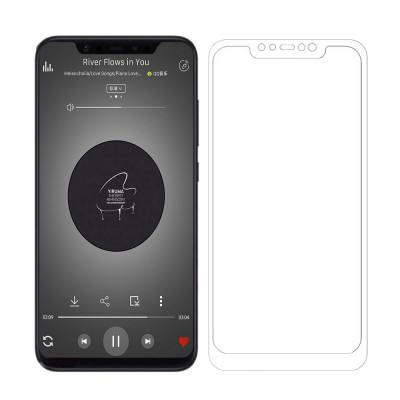 Захисне скло для Pocophone F1 (Tempered Glass Frame 2,5 D) з рамкою — eCase