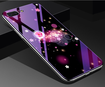 Накладка TPU + Glass Violet для iPhone 7 plus — eCase