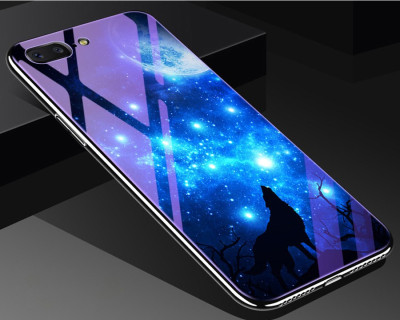 Накладка TPU + Glass Violet для iPhone 7 plus — eCase