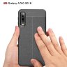 ТПУ накладка Leather для Samsung A750 Galaxy A7 2018 фото 3 — eCase