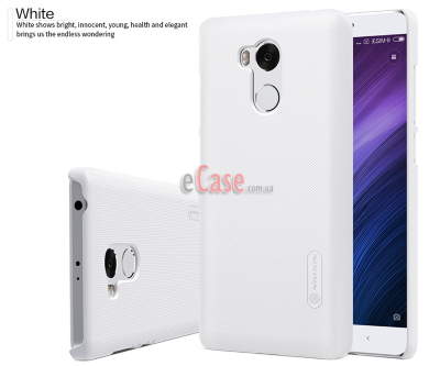 Пластиковая накладка Nillkin Matte для Xiaomi Redmi 4 Pro + защитная пленка — eCase