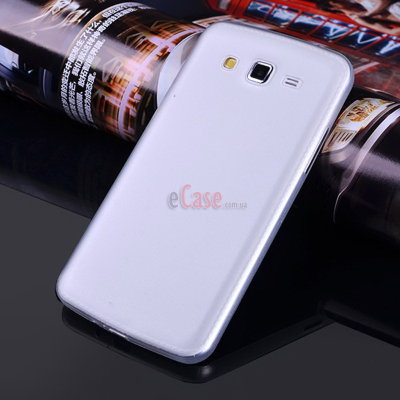 TPU накладка для Samsung G7102 GALAXY Grand 2 (матовый, однотонный) — eCase