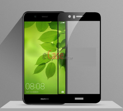 Захисне скло для Huawei Nova 2 (Tempered Glass Frame 2,5 D) з рамкою — eCase