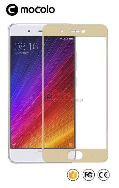 Захисне скло MOCOLO з рамкою для Xiaomi Mi5S &mdash; eCase