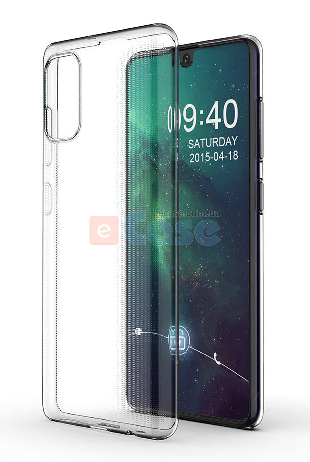 Прозора ТПУ накладка для Samsung Galaxy A41 (Crystal Clear) фото 1 — eCase