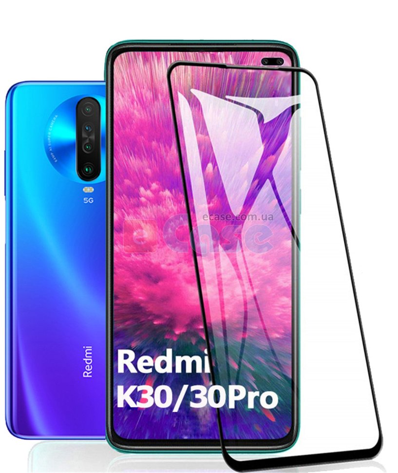 Захисне скло 3D Full-screen Color Frame для Xiaomi Redmi K30 фото 1 — eCase