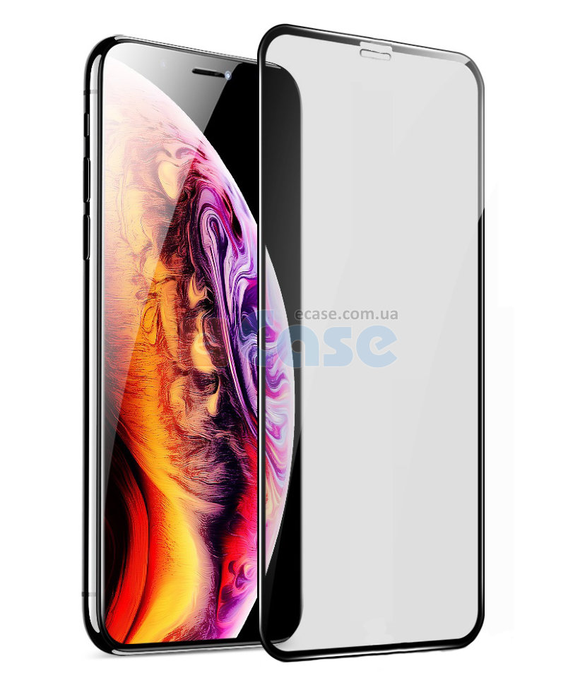 Защитное стекло Matte (матовое) с рамкой для iPhone 11 Pro Max фото 1 — eCase