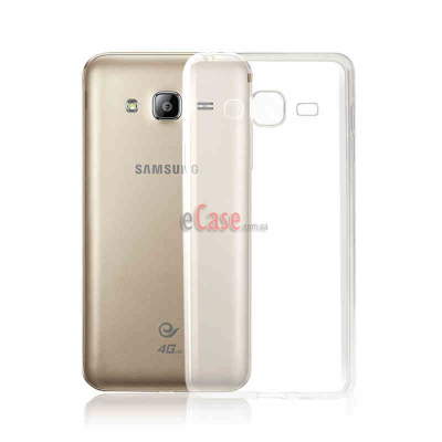 Прозора ТПУ накладка для Samsung J320F Galaxy J3 2016 (Crystal Clear) — eCase