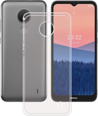 Прозрачная ТПУ накладка для Nokia C21 EXELINE Crystal (Strong 0,5мм) — eCase