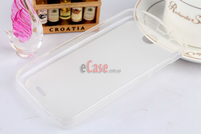 TPU накладка для Lenovo A560 (матовый, однотонный) — eCase