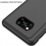 Чехол (книжка) Clear View Mirror для Xiaomi Poco X3 фото 5 — eCase