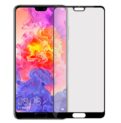 Защитное стекло Matte (матовое) с рамкой для Huawei P20 Pro — eCase