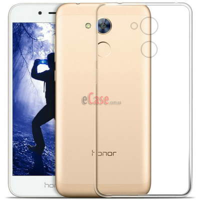 Прозрачная ТПУ накладка для Huawei Honor 6A EXELINE Crystal (Strong 0,5мм) — eCase