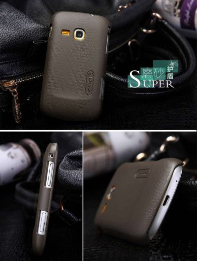 Пластиковая накладка Nillkin Matte Samsung S7562 Galaxy S Duos + защитная пленка — eCase