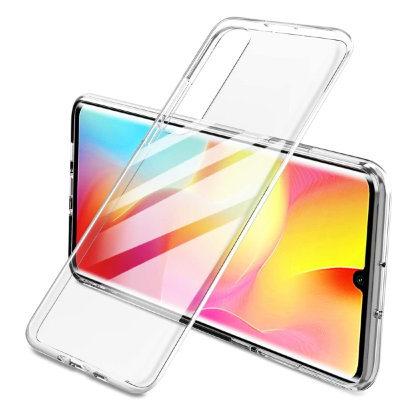 Силіконовий чохол для Xiaomi Mi Note 10 Lite (Crystal Clear) — eCase