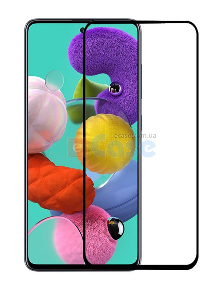 Захисне скло 5D (на весь екран) з кольоровою рамкою для Xiaomi Redmi Note 9S фото 1 — eCase