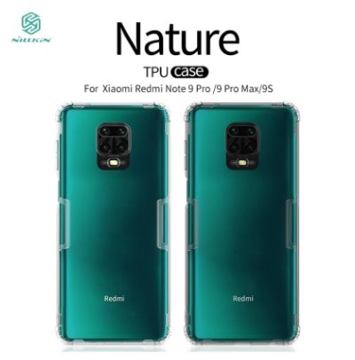 TPU чехол Nillkin Nature для Xiaomi Redmi Note 9 Pro — eCase