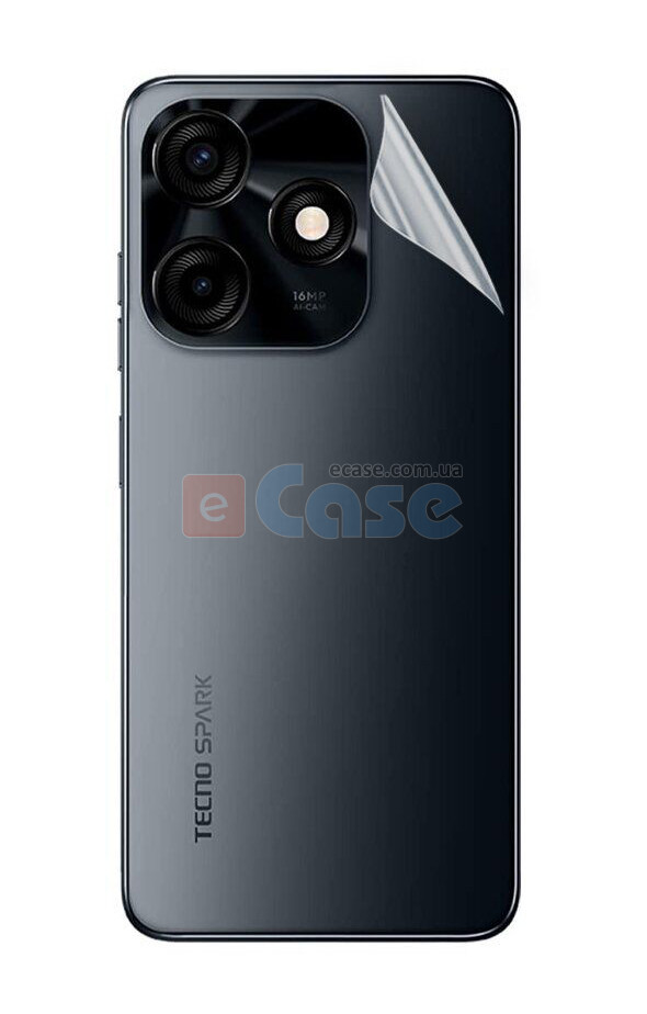 Гідрогелева плівка на камеру та задню панель HD Clear для Tecno Spark 10 фото 1 — eCase