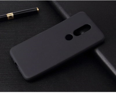 TPU накладка Matte для Nokia 6.1 (однотонная) — eCase
