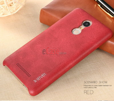Шкіряна накладка X-level Vintage для Xiaomi Redmi Note 3 &mdash; eCase
