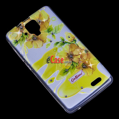 ТПУ накладка Rhinestones з малюнком для Meizu M5S — eCase