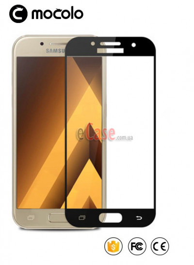 Захисне скло MOCOLO з рамкою для Samsung A320F Galaxy A3 2017 — eCase