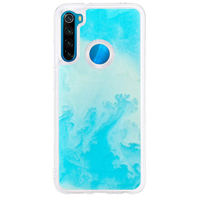 ТПУ накладка з піском Neon для Xiaomi Redmi Note 8 2021 — eCase