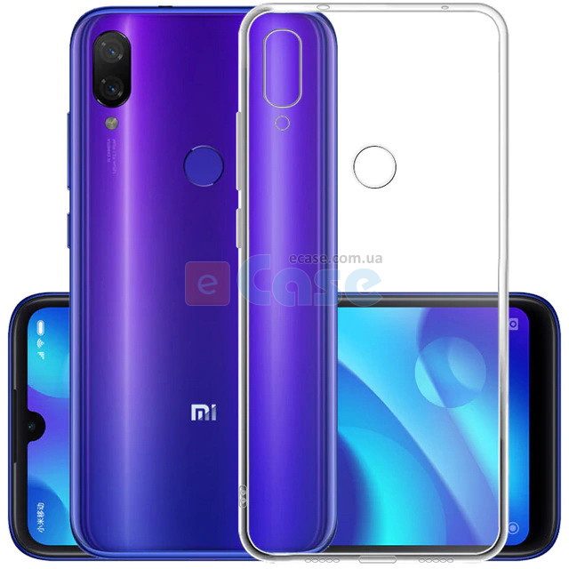 Прозорий TPU чохол Start 1.5 мм для Xiaomi Redmi Note 7 фото 1 — eCase