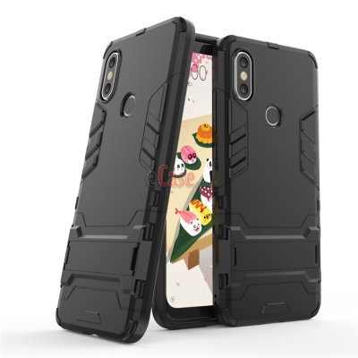 Ударопрочная накладка с ТПУ бампером для Xiaomi Mi6X (c подставкой) — eCase