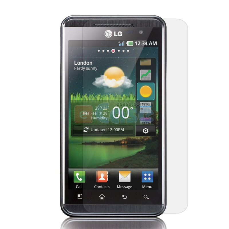 Захисна плівка на екран для LG P920 Optimus 3D (ультрапрозора) фото 1 — eCase