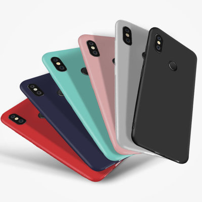 TPU накладка Matte для Xiaomi Redmi Note 6 Pro (однотонна) — eCase