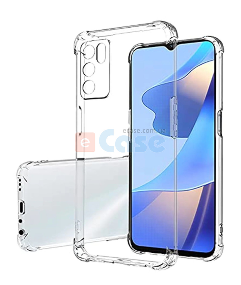 ТПУ накладка Protect (прозрачная) для Oppo A16 фото 1 — eCase