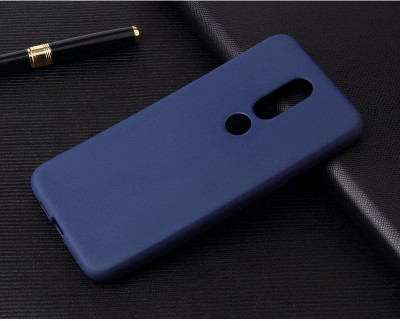 TPU накладка Matte для Nokia 6.1 Plus (однотонная) — eCase